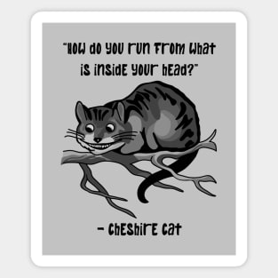 Cheshire Cat Quote Magnet